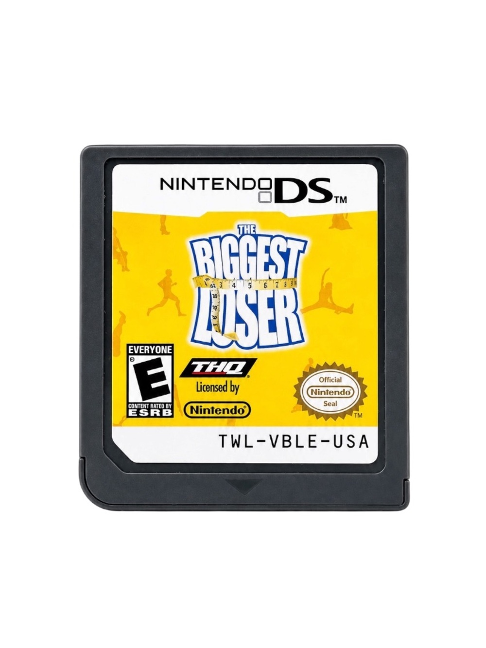 Nintendo DS Game Cartridge - Yellow Label "The Biggest Loser" video game
